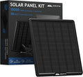 Trail Camera Solar Panel: 6V/9V/12V Game Camera Solar Panel Charger kit Build-in 15000mAh Rechargeable Lithium Battery with USB-A/USB-C IP66 Water-Resistant