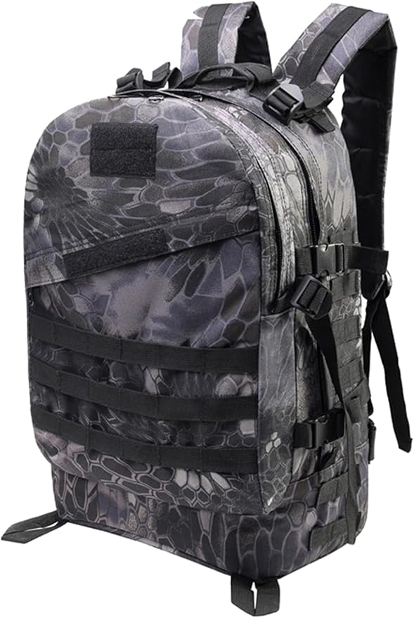 Men's Large Capacity Travel Backpacks Oxford Cloth Outdoor Tactical Duffle Bags Hiking Sports Camping Backpack (C/Multicolor)