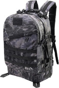 Men's Large Capacity Travel Backpacks Oxford Cloth Outdoor Tactical Duffle Bags Hiking Sports Camping Backpack (C/Multicolor)