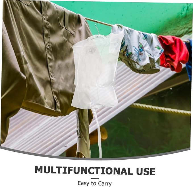 1set Outdoor Camping Shower Bag Portable Camp Shower Pouch for Hiking Fishing and Road Trips Essential Outdoor Accessory for Clean and Refreshing