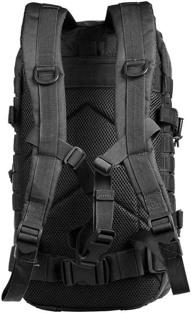 Tactical Pro Supply - Attack 900D Oxford Backpack for Hiking Camping Running Cycling and Biking Made from Premium Quality and Water-resistant backpack - Black