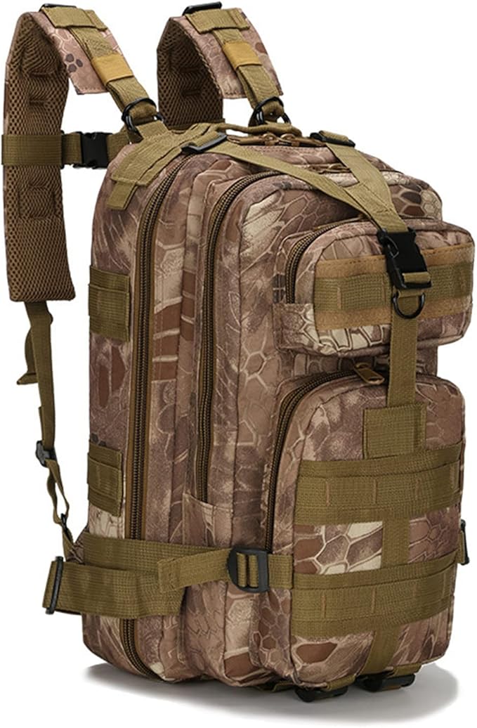 Tactical Backpack for Men 30L Small Outdoor Army Backpacks Military Rucksack Molle Bag for Sports Camping Hiking Trekking Fishing Hunting