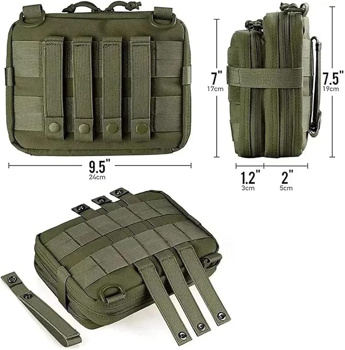 Tactical Molle Tool Bag Practical Accessories Storage Handbag Outdoor Hunting Camping Survival Tool Bag(BK-CP)
