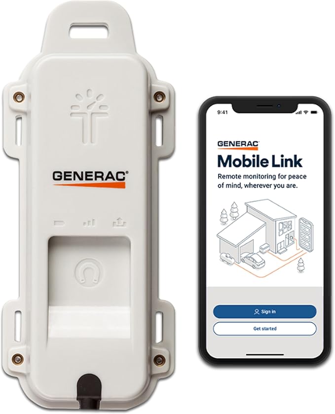 Generac 7009 LTE Propane Tank Fuel Level Monitor - Real-Time Gauge Mobile Link Integration - Avoid Run-Outs - Compatible with Generac Generators - Reliable 4G LTE Coverage