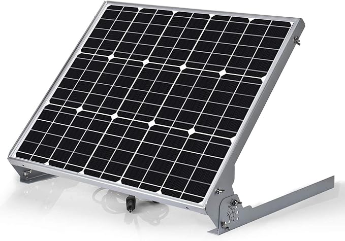 SUNER POWE Adjustable Solar Panel Mount Racks - Folding Mounting Tilt Brackets for Wall Roof RV and Off Grid Solar System