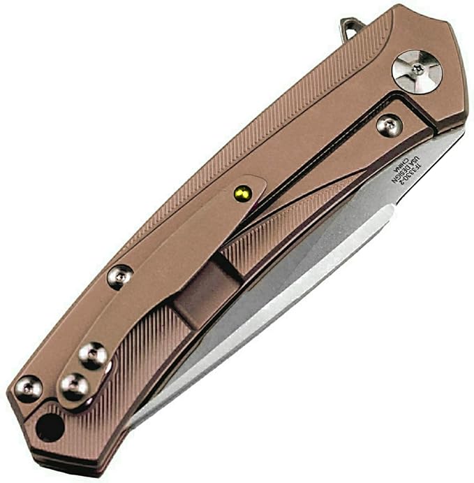 DEFCON Jungle Knife Series D2 Blade Titanium EDC Folding Pocket Tactical Knife