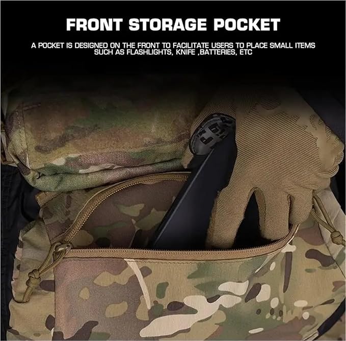 Winter Hand Warmer Pouch Waterproof Windproof Camping Hiking Protective Gloves Waist Bag