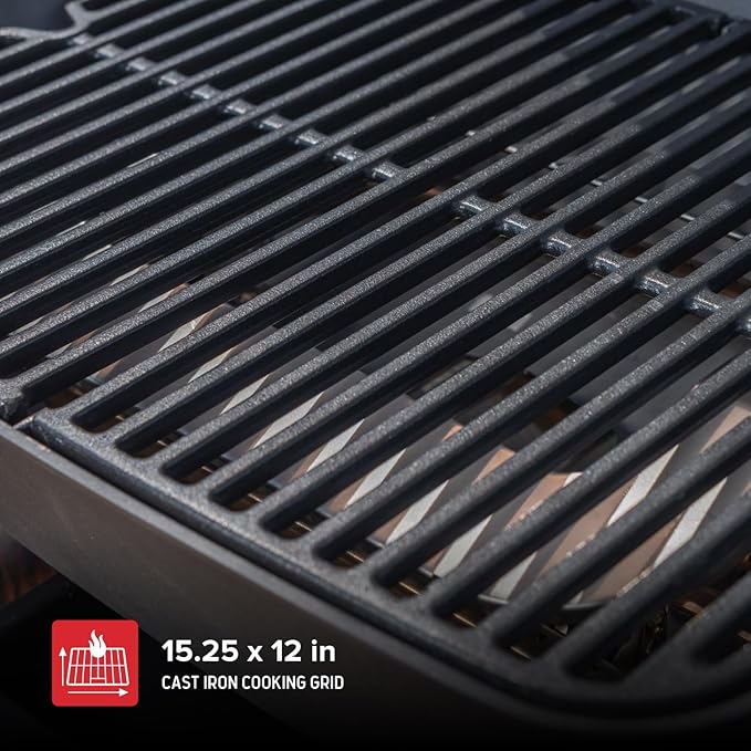 Nexgrill 1-Burner Portable Propane Gas Grill with Lid Piezo Ignition 10000 BTUs 183 SQ In Compact Tabletop Grill for Outdoor Cooking Camping Tailgating Gardens Patios and More - 820-BC002