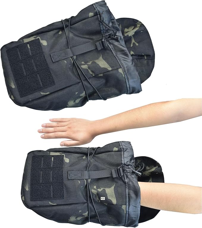 Tactical Molle Pouch Large Capacity Dump Pouch Drawstring Magazine Tactical Utility Pouch Recycling Pouch Bag Belt Waist Bag