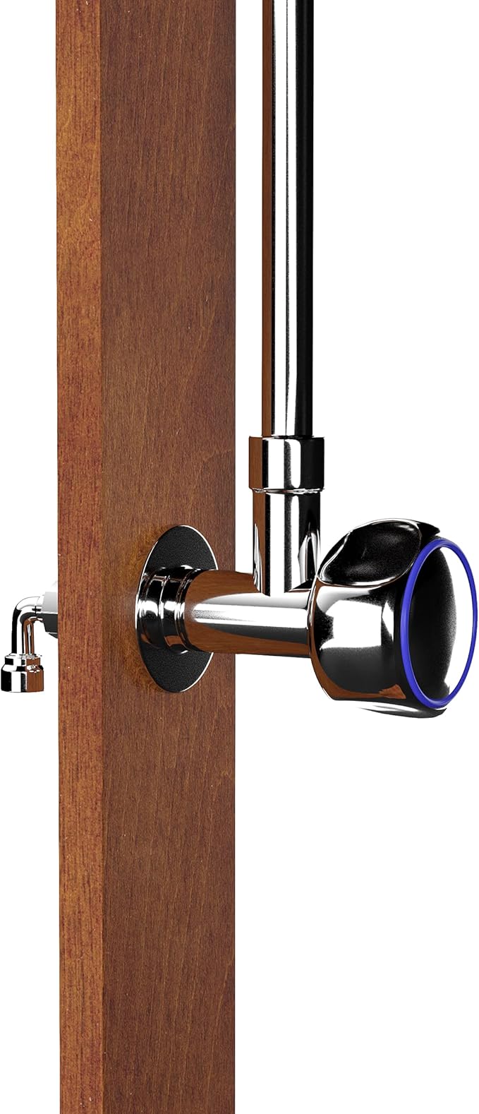 SEI Furniture Rain-Style Outdoor Shower Oiled Eucalyptus - Natural