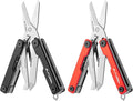 FLISSA Black &amp Red Multitool Scissors