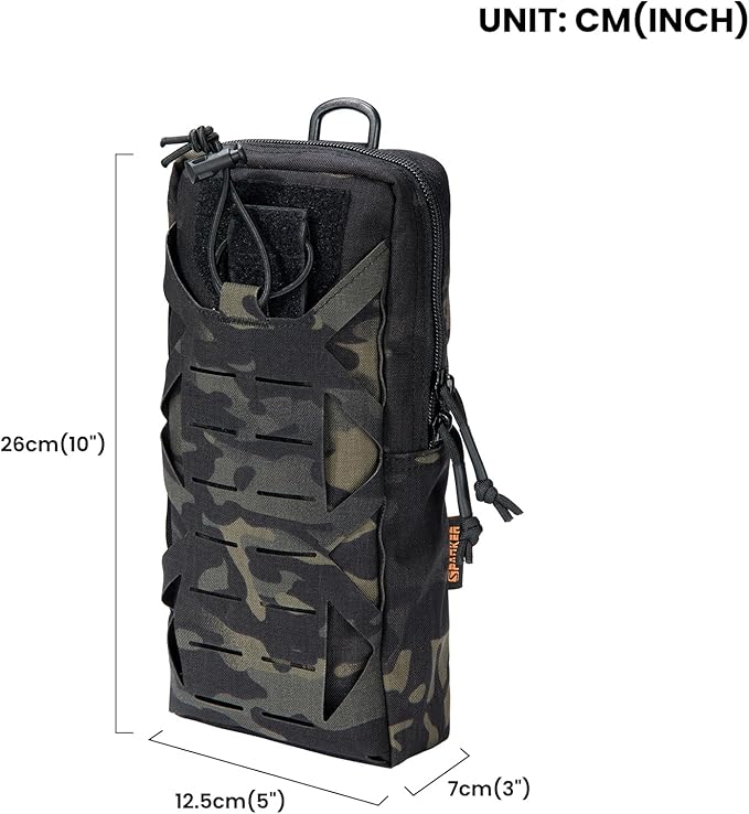 EXCELLENT ELITE SPANKER Tactical EDC Pouch Molle Utility Tool Pouches Gadget Organizer Pocket Waist Belt Bag