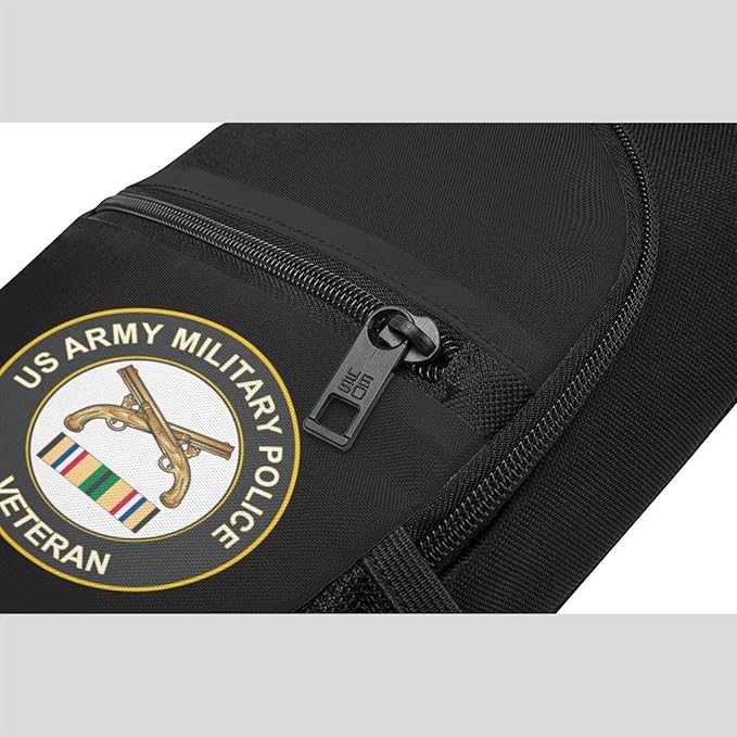 US Army Military Police Gulf War Veteran Chest Pack Leisure Shoulder Crossbody Chest Bag