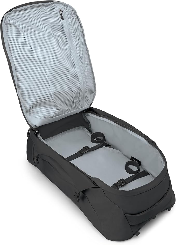Osprey Farpoint 55L Men's Travel Backpack - Carry On Bag with Personal Item Sized Detachable Daypack Black