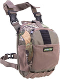 Allen Company Shocker Cut-N-Run Turkey Hunting Pack - 3in1: Thigh Pack Sling Pack Chest Pack - 9 Features 10 Inch/315 Cubic inches / 5.2 L Camo 19170 One Size