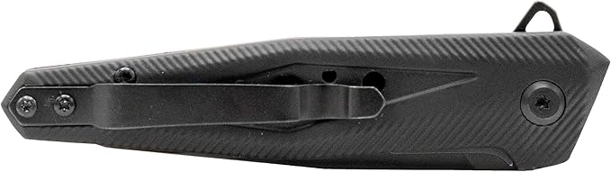 Smith &amp Wesson M&ampP 7in High Carbon S.S. Ultra-Glide Folding Knife with 3in Tanto Blade and Rubberized Aluminum Handle for Outdoor Survival Camping and EDC