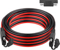 SAE Extension Cable 10AWG 30FT Quick Disconnect Tinned Copper Wire with SAE Connector Wire for Solar Panel Battery Tender Motorcycle Automotive RV Cars Tractor 10 Gauge