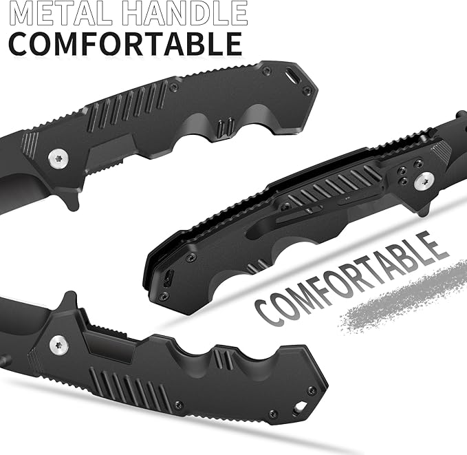 4-Pack Pocket Knife Set – Assisted Opening Liner Lock EDC Work Knife for Men Bulk Gift Box Ready Laser Engraving Camping &amp Utility (4 Knives)