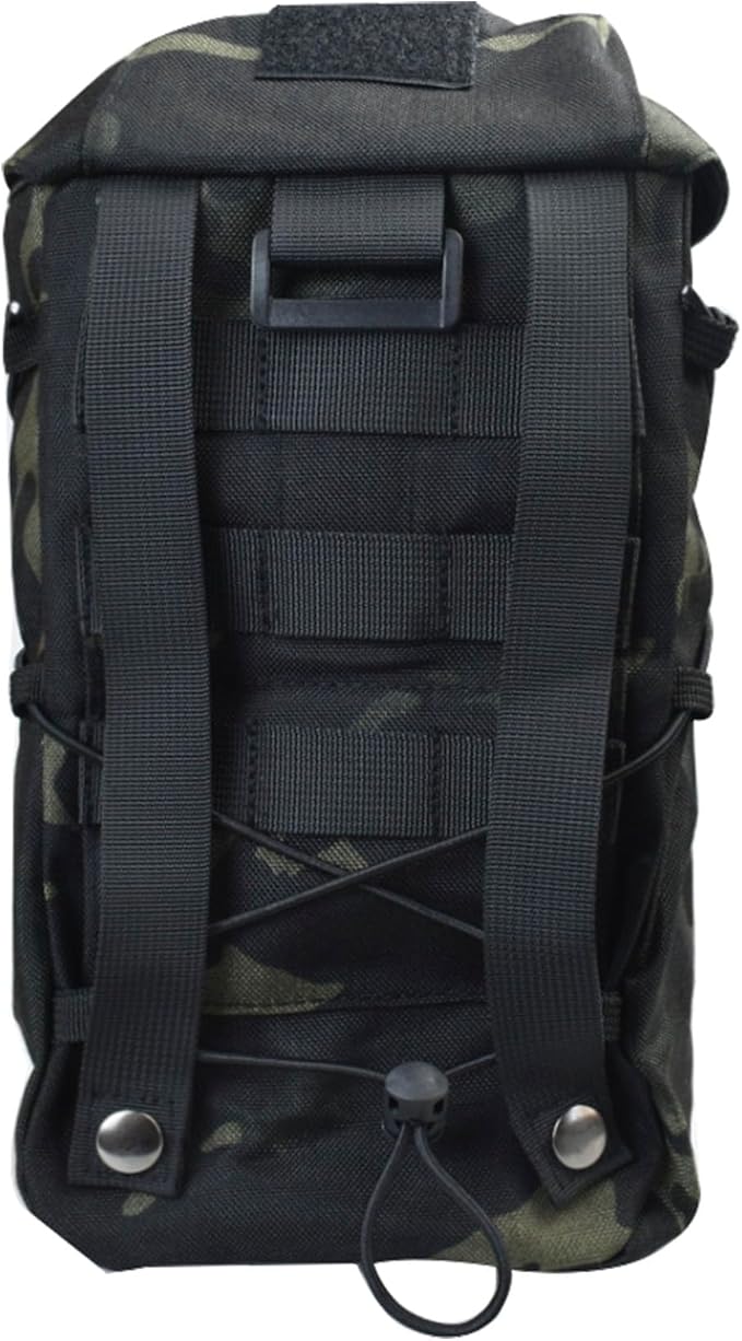 Tactical Molle Pouch Large Capacity Dump Pouch Drawstring Magazine Tactical Utility Pouch Recycling Pouch Bag Belt Waist Bag