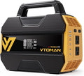 VTOMAN FlashSpeed 300 Portable Power Station 300W 230Wh LiFePO4 Battery with 3000 Life Cycles 100W PD USB-C Fast Charge 6 Outputs for Outdoor Camping Home Backup RV Off-Grid