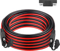 SAE Extension Cable 10AWG 35FT Quick Disconnect Tinned Copper Wire with SAE Connector Wire for Solar Panel Battery Tender Motorcycle Automotive RV Cars Tractor 10 Gauge