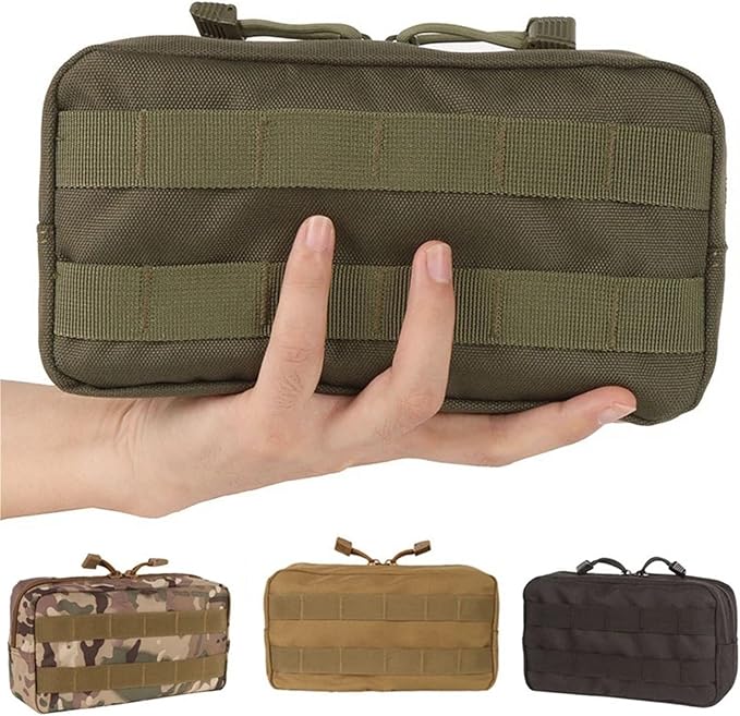Tactical Molle Tool Pouch Hunting Vest Dump Drop Pouches Outdoor Sports Fishing Camping Accessories Organizer EMT Waist Bag