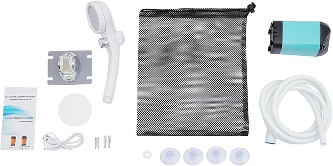 Portable Camping Shower - Stay Clean and Refreshed Anywhere with Our Camp Shower Portable Shower for Camping and Portable Water Pump for Your Next Adventure