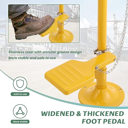 Huanyu Emergency Shower Station (Yellow 1107Y-1)