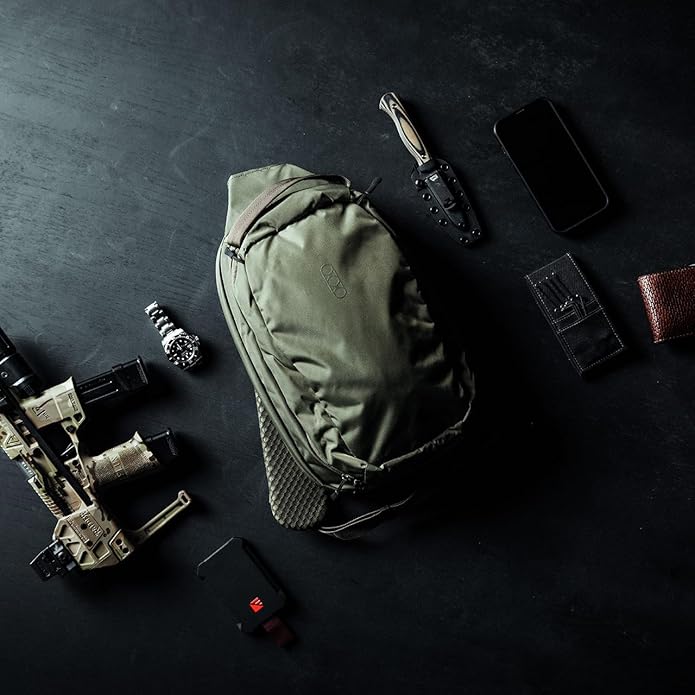 Eberlestock Fade Sling Pack - EDC Crossbody Sling Backpack - Ambidextrous Access to All Compartments - Quick Access