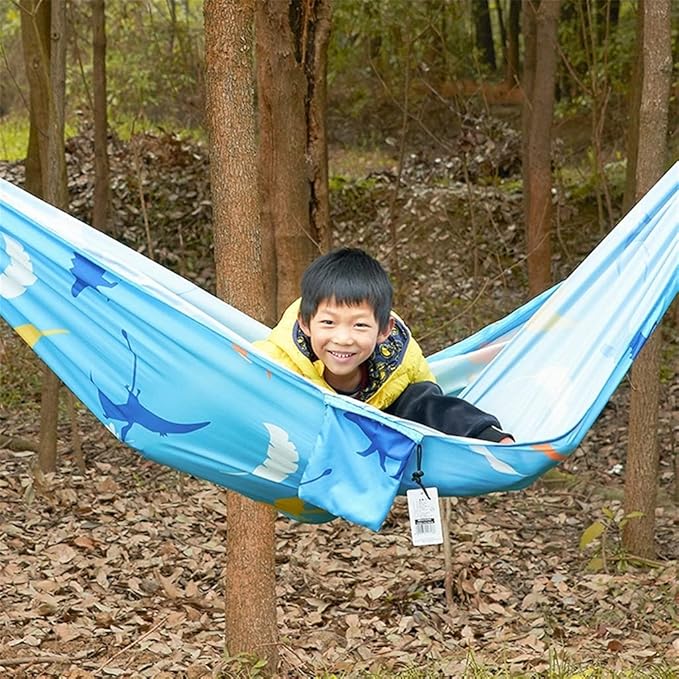 Portable Hammock Portable Outdoor Camping Hammock Carrying Bag 300lbs Capacity Hammocks for Patio Yard Camping for Backpacking Beach