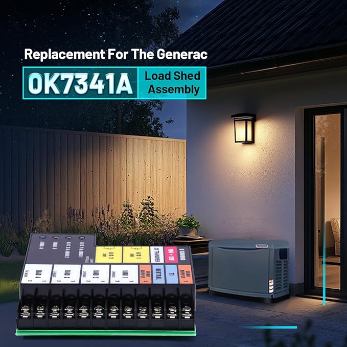 0K7341A Load Shed Module SACM VSCF Specific Compatible with Generac Smart AC Module Replace 0H7376A