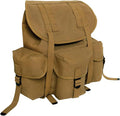 Rothco Mini Alice Pack – Heavyweight 18 OZ Cotton Canvas Rucksack – 20L Capacity