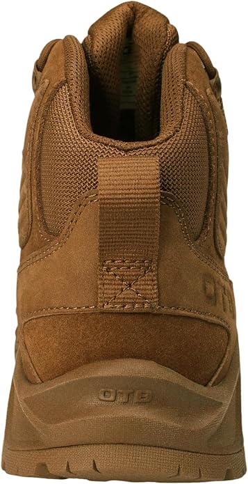 OTB Incline Mid Tactical Boots – Waterproof 6” Lightweight Work Boots with GRIP-STIK Rubber Outsole with Fast Rope Guard