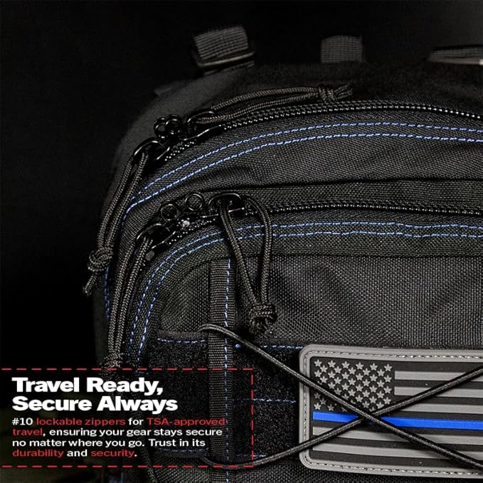 DDT Death Dealer Tactical Assassin Sling Bag Color Blueline
