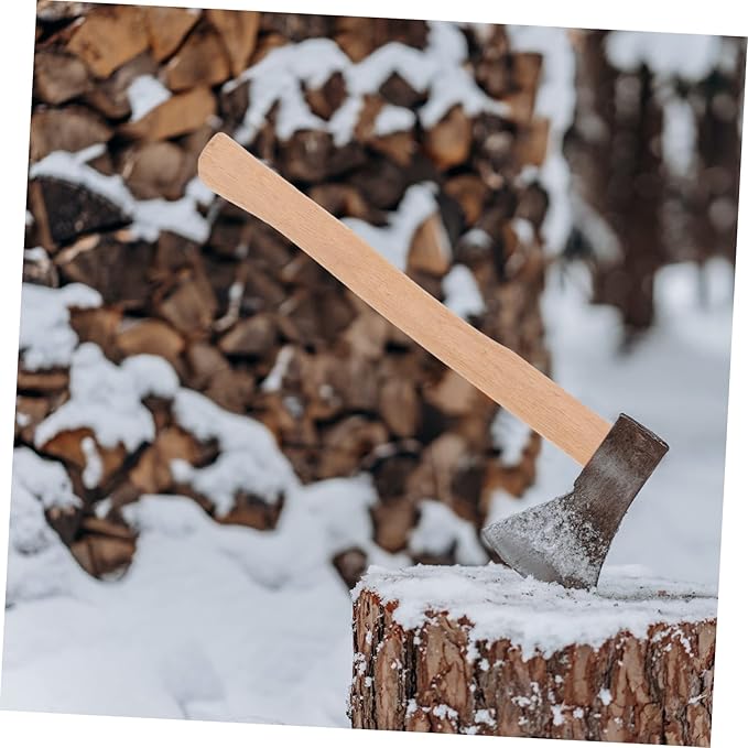 Carpenter Hatchet Handle Replacement Comfortable Grip Ax Handle Part for Camping Axes