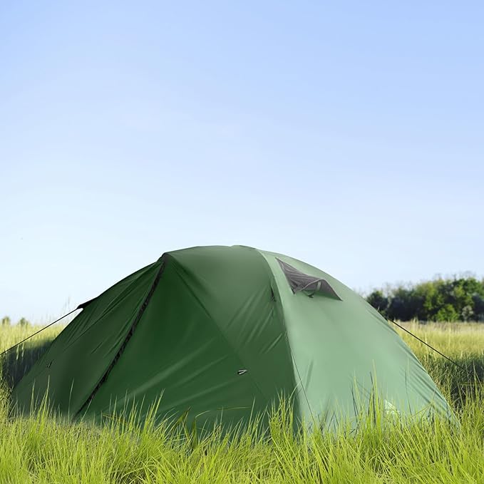 Forceatt Camping Tent 2/3/4 Person Professional Waterproof &amp Windproof Lightweight Backpacking Tent Suitable for OutdoorHikingCamping Mountaineering and Travel