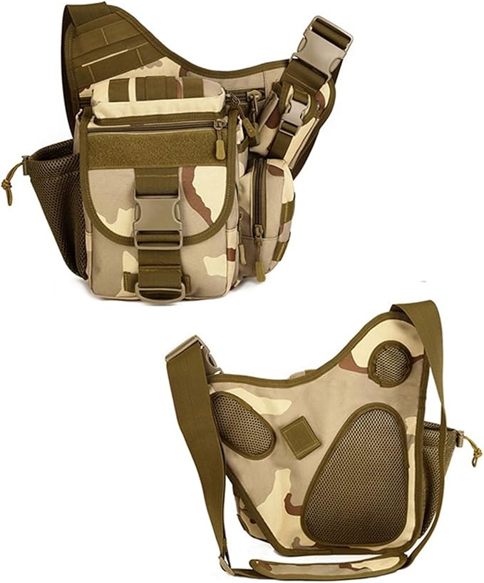 Tactical Messenger Camera Bag Military Shoulder Backpack for Hiking Fishing