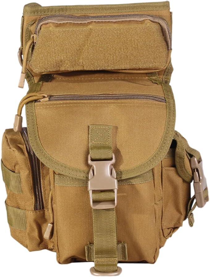 Totority Leg Bag Oxford Thigh Pack for Outdoor Activities Practical Storage Pouch for Camping and Hiking and Stylish Design
