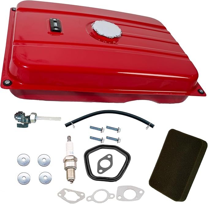JJing Universal 7 Gallon Generator Gas Fuel Tank Compatible with Honda EC6500 EM6500 EM5000S EB6500 Predator Champion Chicago ETQ HomeSite UST Wen 5000 5500 6500 7500 8750 9000 and More Generators