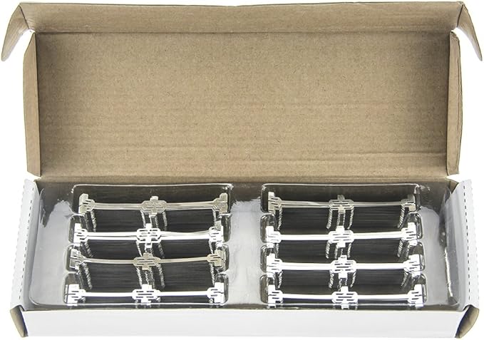 VIKOCELL Solar Cell Connector Dog Bone Tabbing Wire for Sunpower Cells (pack of 50)