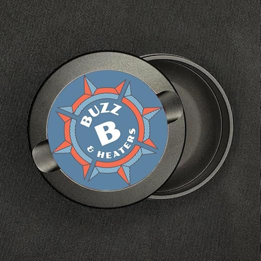 Buzz &amp Heaters Metal Container for Zyn | Metal Holder for Zyn |Metal Can for Zyn | Metal Cases for Zyn Holder | Metal Pouch Cans for Zyn | Offshore Compass
