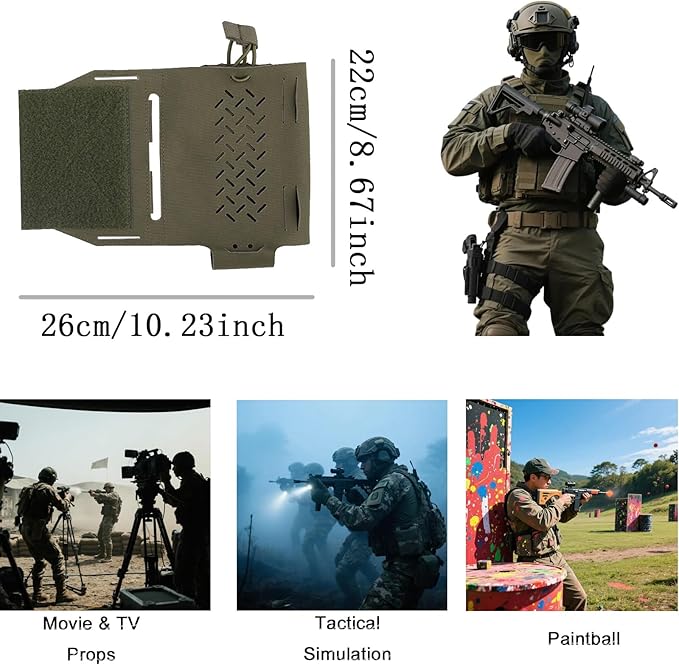 Tactical Expander Wing Pouch SetMilitary Radio Holder 5.56 Mag Pouch Hunting Vest Accessories Chest Rig Side Bag