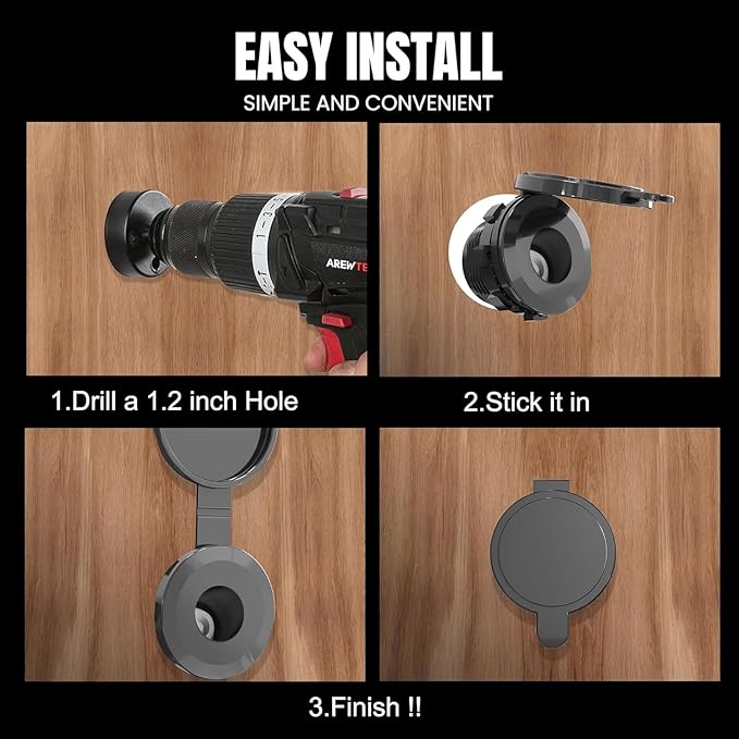 Waterproof Wall Socket Passthrough for Starlink Mini DC 5.5 x 2.1 Female Power Connector Outlet Perfect for RV Campervan Caravan Motorhome Battery Box Replacement Cigarette Lighter