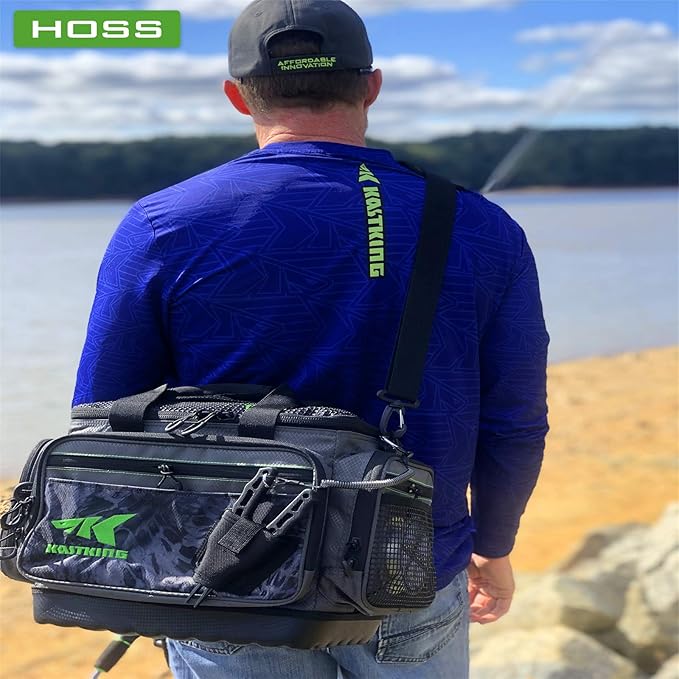 KastKing Fishing Gear &amp Tackle Bags - Saltwater Resistant Fishing Bags - Fishing Tackle Storage Bags