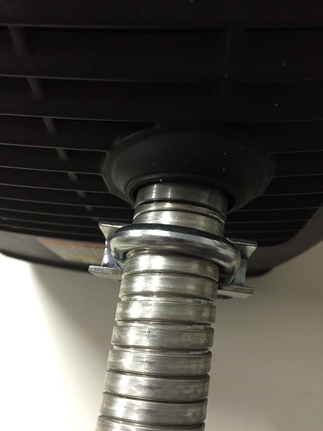 GenExhaust for Champion 3500/3200W &amp 3100/2800W Inverter Generator 1 Exhaust Galvanized Steel Extension 5 Foot Length