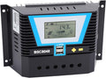 Fydun BSC8048 Solar Controller  for Variety Batteries 80A 12V 24V 36V 48V Energy Controllers Charging Control Parameter LCD Display Panel Regulator