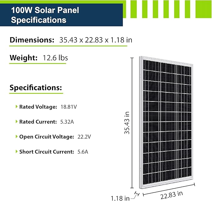 ExpertPower 200W 12V Solar Power Kit | 2 x 12V 20Ah LiFePO4 Lithium Batteries | 200W Mono Rigid Solar Panels 20A MPPT Solar Charge Controller | RV Trailer Camper Marine Off Grid Solar Projects