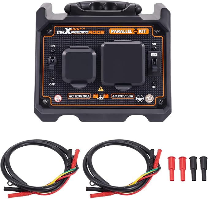 maXpeedingrods Generator Parallel Kit with 120V 30A 120V 50A Outlets and 50-Amp Circuit Breaker