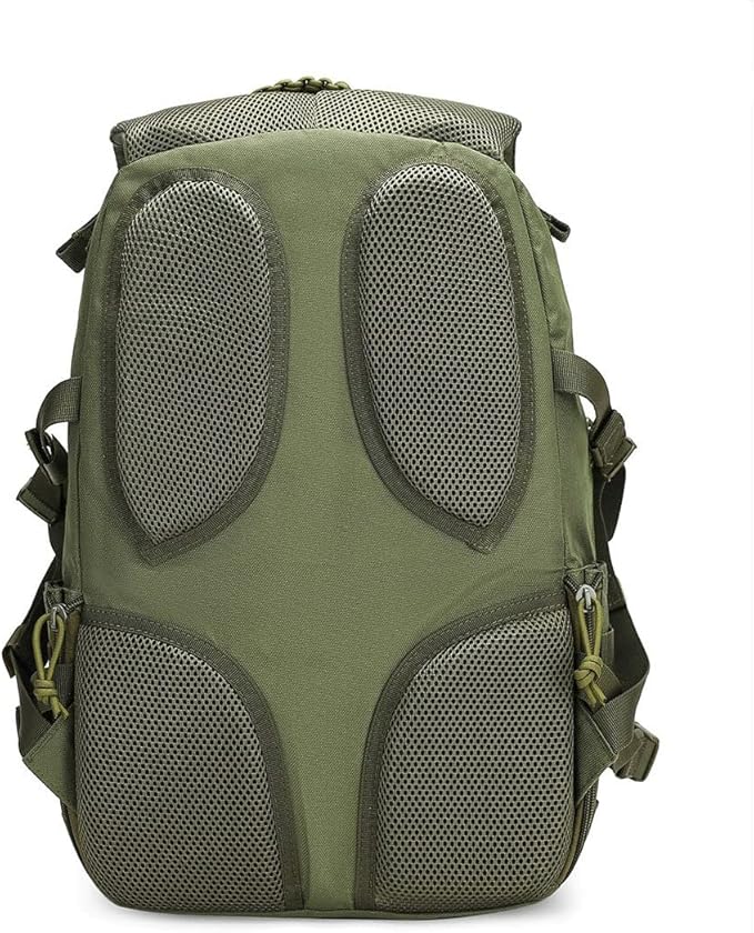 Military Laser Large Capacity Tactical Backpack for Outdoor Sports (Light Brown)