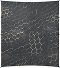 Snake Skin Print Style on The Backgroud of Darkgray Beach Cabana Tent UPF50+ Protection Easy Setup Large Portable Sun Shelter Includes Sand Shovel Sandbags Stability Poles for Camping